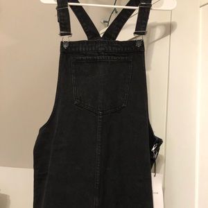 Black Overall Dress